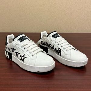 Dolce and Gabbana Millennial Star Portofino Trainers